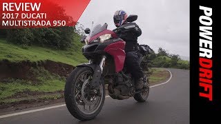 Ducati Multistrada 950  Review  PowerDrift [upl. by Antonina83]