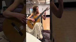 Ana Vidovic plays Jim Redgate’s exquisite quotGuitar 500” a beautiful Cedar double top [upl. by Aleahc707]