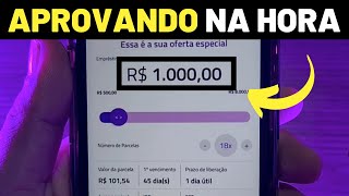 COMO FAZER EMPRÉSTIMO PARA NEGATIVADO RÁPIDO E FÁCIL APROVANDO NA HORA COM NOME SUJO E SCORE BAIXO [upl. by Sapphera]