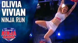 Olivia Vivian Full Run  Australian Ninja Warrior 2017 [upl. by Irina]