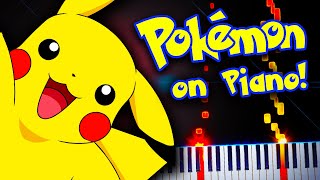 Pokémon on Piano  Full Album [upl. by Buckler]