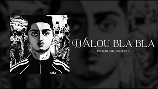 MORAD  WALOU BLA BLA LYRIC VIDEO  REINSERTADO [upl. by Andrus]