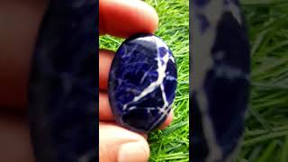 sodalite naturalstone blue rear  viral gemstoneconsultant ahmedabad usa  uk [upl. by Swehttam]