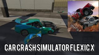 FlexicX Car Crash Simulator Android Gameplay New Update And New Car [upl. by Devland]