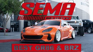 BEST OF SEMA 2023 pt2  GR86 amp BRZ [upl. by Adianes]