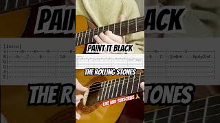 How to play Paint it Black in 5 minutes [upl. by Novelc]