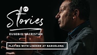 Eusebio Sacristán • Gary Lineker was a gentleman at Barcelona • CV Stories [upl. by Euqinue982]