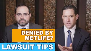 Denied by Metlife Lawsuit amp Claim Denial Tips For a Metlife Disability Insurance Appeal [upl. by Cirek]