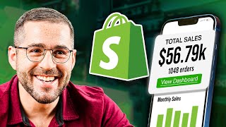 Shopify Tutorial For Beginners [upl. by Eesyak]