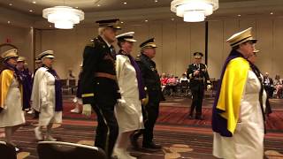 Patriarchs Militant Drill at 2017 Odd Fellows Sovereign Grand Lodge [upl. by Einnahc]