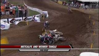 2011 AMA 450 Motocross Round 9 Unadilla In HD [upl. by Jarred]