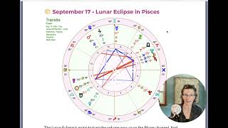 Lunar Eclipse in Pisces September 2024 • Heres a breakdown of the Eclipse chart [upl. by Nek]