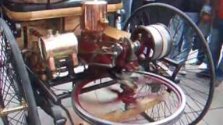 The first car ever running live The Benz Motorwagen 1885 [upl. by Kampmann]