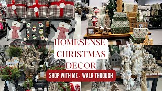 HOMESENSE CANADA  Christmas Decor  Shop With Me  Walk Through  Home Decor [upl. by Aiahc]