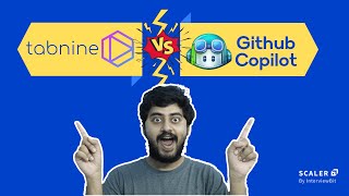 Github Copilot vs Tabnine  AI Code Completion FaceOff on a NodeJS  TypeScript Project  Scaler [upl. by Adnuahsar]