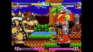 \ Boss X Boss MUGEN 11  Bowser me VS Dr Eggman [upl. by Elorak]