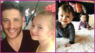 Jensen Ackless Wife Danneel Ackles amp Kids Justice Jay  Arrow Rhodes  Zeppelin Bram 2017 [upl. by Millar]