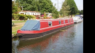 Sold Kelper Hawks 57 Semi Trad Narrowboat for sale at Ashwood Marina [upl. by Sihun516]