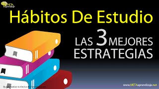 💣Hábitos De Estudio Las 3 MEJORES ESTRATEGIAS de Estudio Para Crear un Hábito y ESTUDIAR BIEN [upl. by Annahsal]