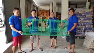 DeolVet tutorial  How to Assemble a Battery Type Cage [upl. by Atinniuq405]