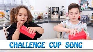 CHALLENGE CUP SONG en famille  CampAndACharityCup [upl. by Uolymme]