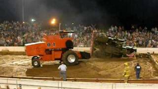 Combine Demolition Derby Dixie Deere vs CowBine Part 2 of 2 [upl. by Gerladina]