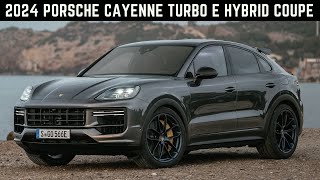 Porsche Cayenne Turbo E Hybrid Coupe with GT Package 2024 💕Unleashing Power and Performance [upl. by Ecinnahs]