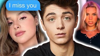 Asher Angel ADMITS He Misses Jules LeBlanc  Hollywire [upl. by Ecnarrat]