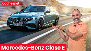 MercedesBenz Clase E 2024  Presentación  Review en español  cochesnet [upl. by Nastassia707]