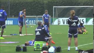 FC Schalke Training 11072014 [upl. by Messab]