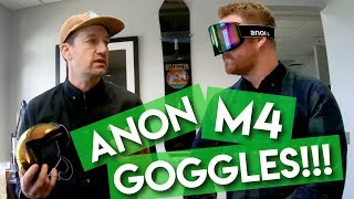 2019 Anon M4 Snowboard Goggles Review [upl. by Ehtyde161]