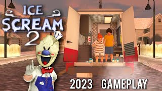 Ice Scream 2 Full Gameplay 2023 [upl. by Allina]