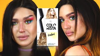 Омбре в домашних условиях за 15 минутТестирую Loreal Colorista [upl. by Sibelle130]