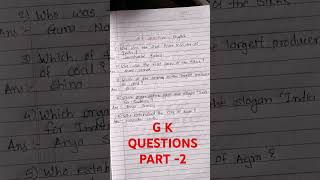 Gk question part 2School assembly Questions English gk questions [upl. by Akemrej]