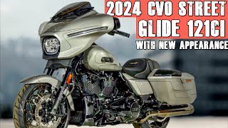 SHOCKS 2024 Harley Davidson CVO Street Glide 121 ci  with new appearance [upl. by Belle]