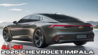 FIRST LOOK  2025 Chevrolet Impala  New Design Interior And Exterior Details [upl. by Meridith]