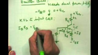 Mod02 Lec10 Biasing of transistor [upl. by Alinna]