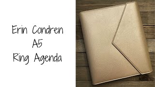 A5 LifePlanner Ring Agenda  Erin Condren [upl. by Donovan65]