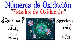 ⚠️Número de oxidación  Estados de oxidación  EJERCICIOS⚠️ Fácil y Rápido  QUÍMICA [upl. by Olette]