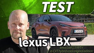 2024 lexus LBX 15 VVTi eCVT hybrid cool original edition  test [upl. by Ised]