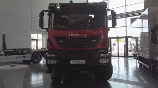 Iveco Trakker 450 E6 Tipper Truck 2016 Exterior and Interior [upl. by Retseh]