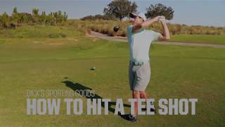 Golf Basics How to Hit a Tee Shot [upl. by Norit]