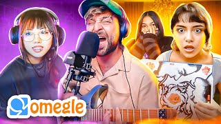 Singer Plays Songs For Strangers On OMEGLE [upl. by Arreyt]