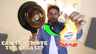 EasyOff Kitchen Degreaser Grease Removing Test [upl. by Qahsi502]