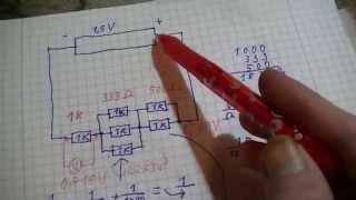 Spannungsabfall an Widerständen berechnen  eflose 535 [upl. by Inirt]