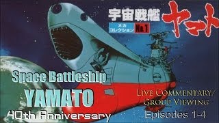 Watching the ORIGINAL Space Battleship Yamato  Episodes 14 [upl. by Weiser276]