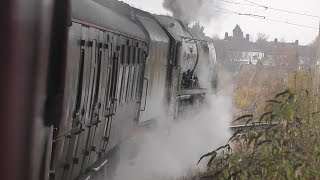 46233 Duchess of Sutherland  London Kings Cross to Lincoln amp Return 11216 [upl. by Gavra589]