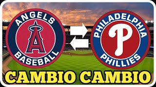 CAMBIO ENTRE LOS PHILLIES DE PHILADELPHIA Y LOS ANGELINOS DE ANAHEIM [upl. by Dragde]