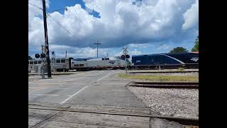 Amtrak City of New Orleans Southbound 59 2024 06 26 14 23 44 [upl. by Eidderf]