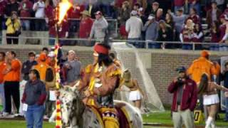 Greatest Traditions in College Football  Chief Osceola Renegade and the Warchant [upl. by Aicram]